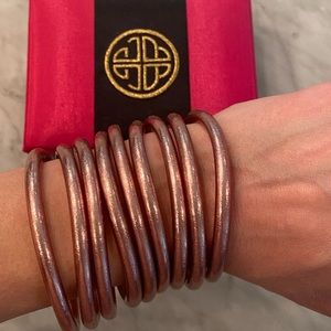 BuDhaGirl Rose Gold All Weather Bangles